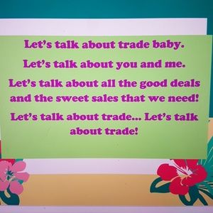 Always open to a great, trustworthy trade!